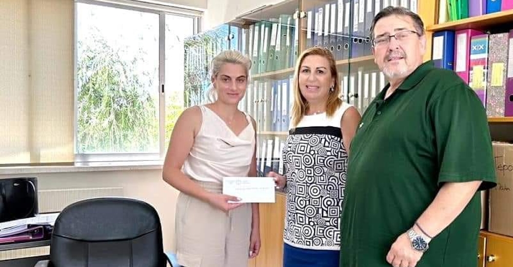 Εισφορά από τον Παγκύπριο Οδοντιατρικό Σύλλογο στο Ίδρυμα Μαργαρίτας Λιασίδου