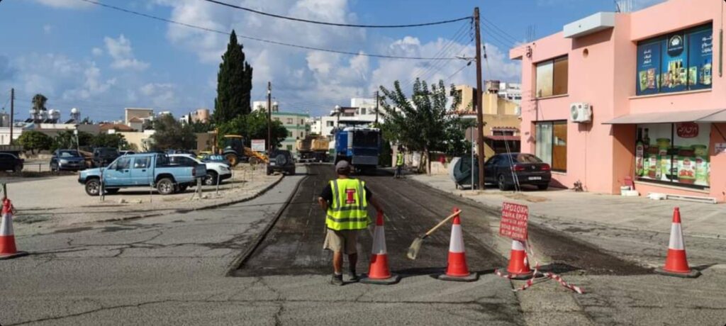 Πάφος: Αποκατάσταση και αναβάθμιση του οδικού δικτύου από τον Δ. Πάφου