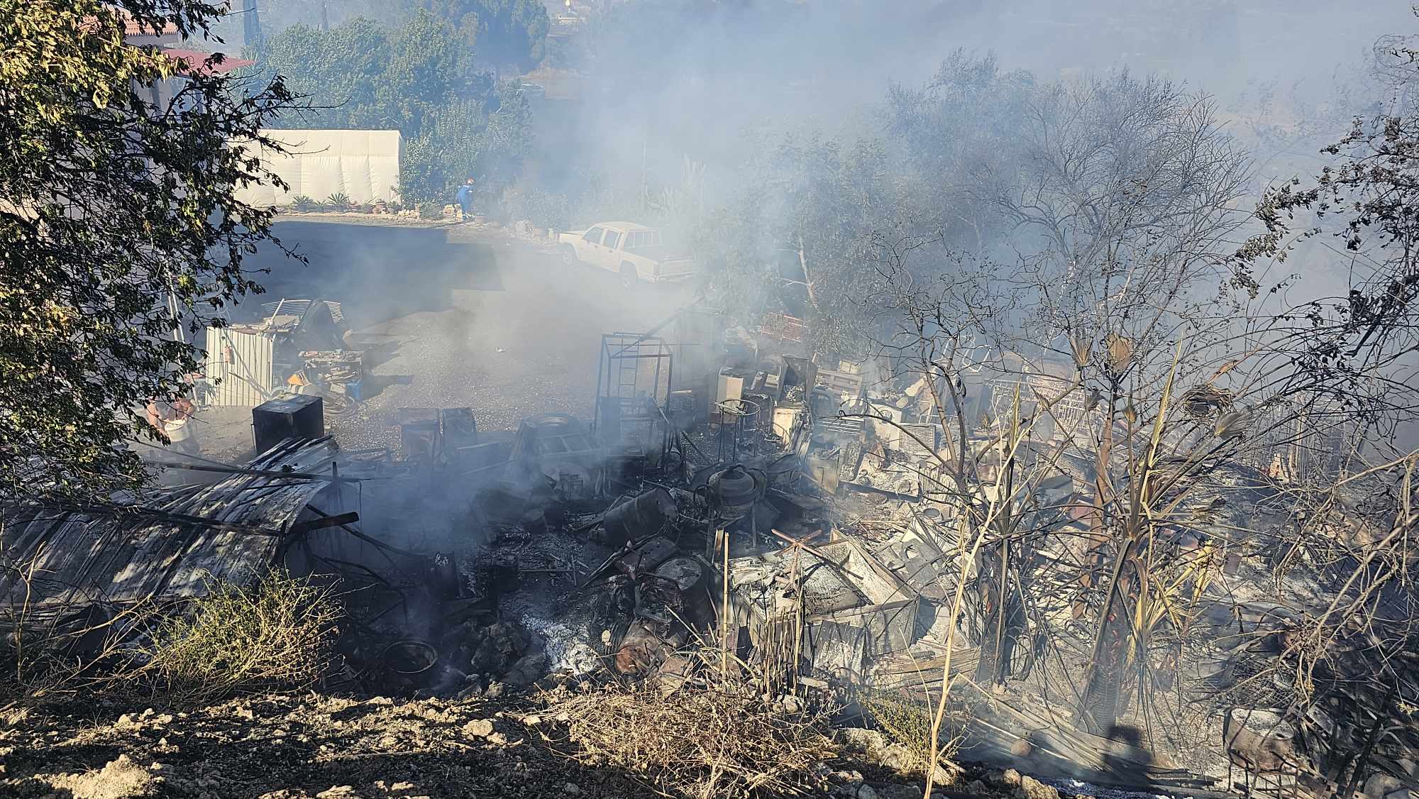 Πυροσβεστική Υπηρεσία: Δύσκολη κατάσταση στην πυρκαγιά στο Ψάθι