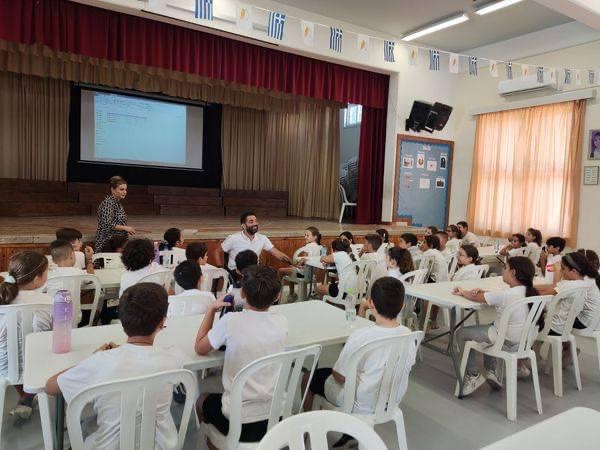 Ενημερωτική διάλεξη αντιδημάρχου Πόλης Χρυσοχούς σε μαθητές Δημοτικού Σχολείου Π. Χρυσοχούς