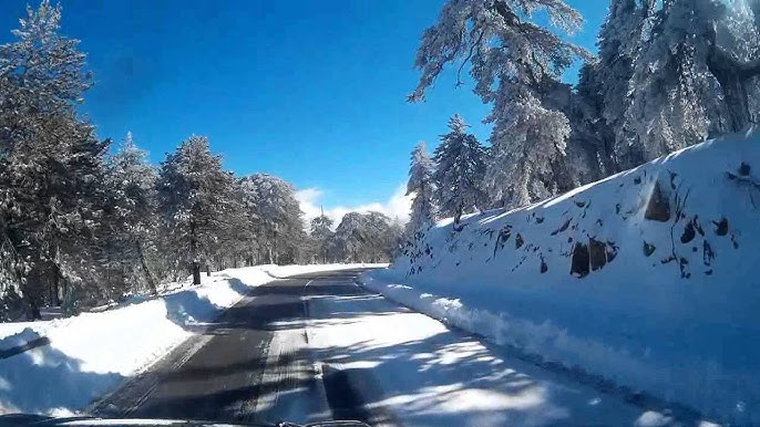 Ανοικτοί για όλα τα οχήματα οι δρόμοι στο Τρόοδος